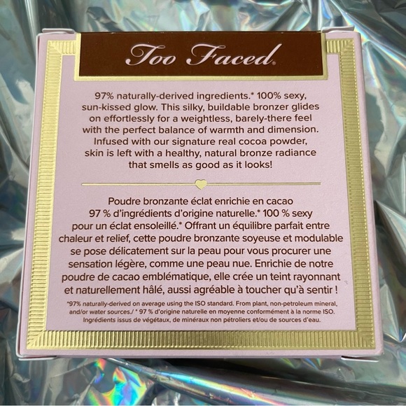 NIB Cocoa-Infused Glow Bronzer - Too Faced - Picture 6 of 6